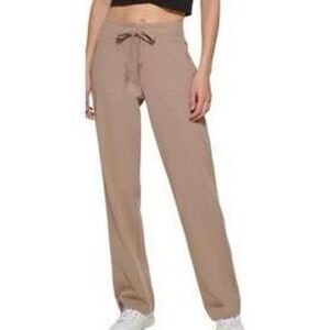 Calvin Klein Performance Women's Cotton Wide-Leg Pants Size L‎